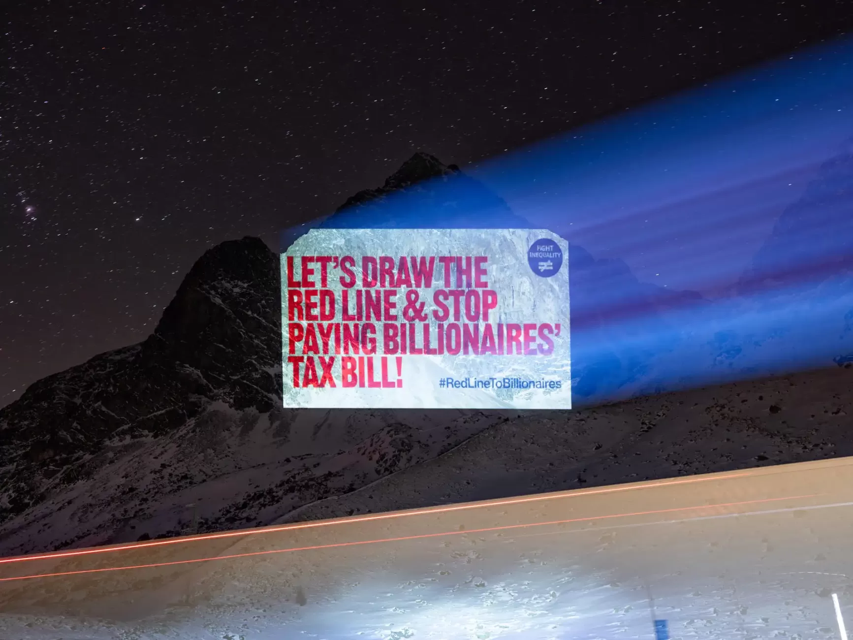 DAVOS 2025: #RedLineToBillionaires