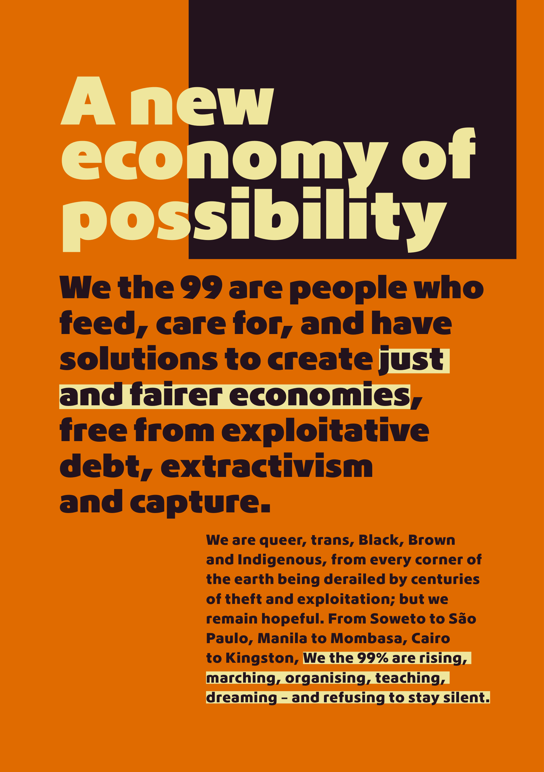 A new economy of possibility